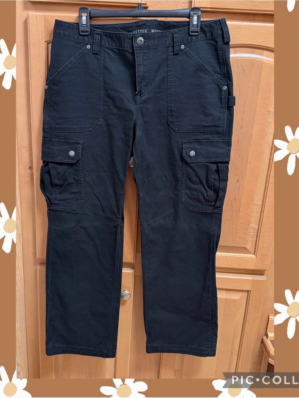 Duluth Trading Co Black Women's Cargo Pants